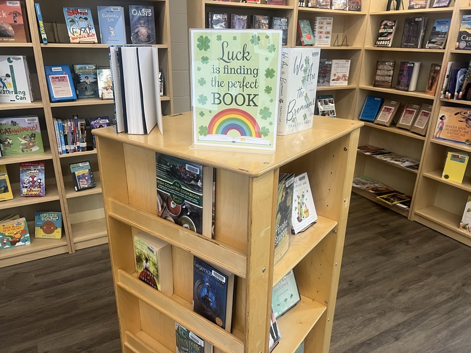Strathmore Library displays Irish books for St. Patrick's Day ...