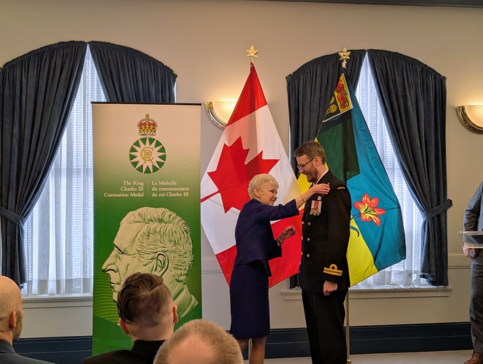 15 Wing members receive King Charles III Coronation Medals at ...