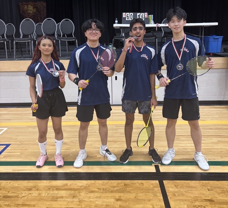 Gold rush: ECS badminton team excels at Weyburn invitational