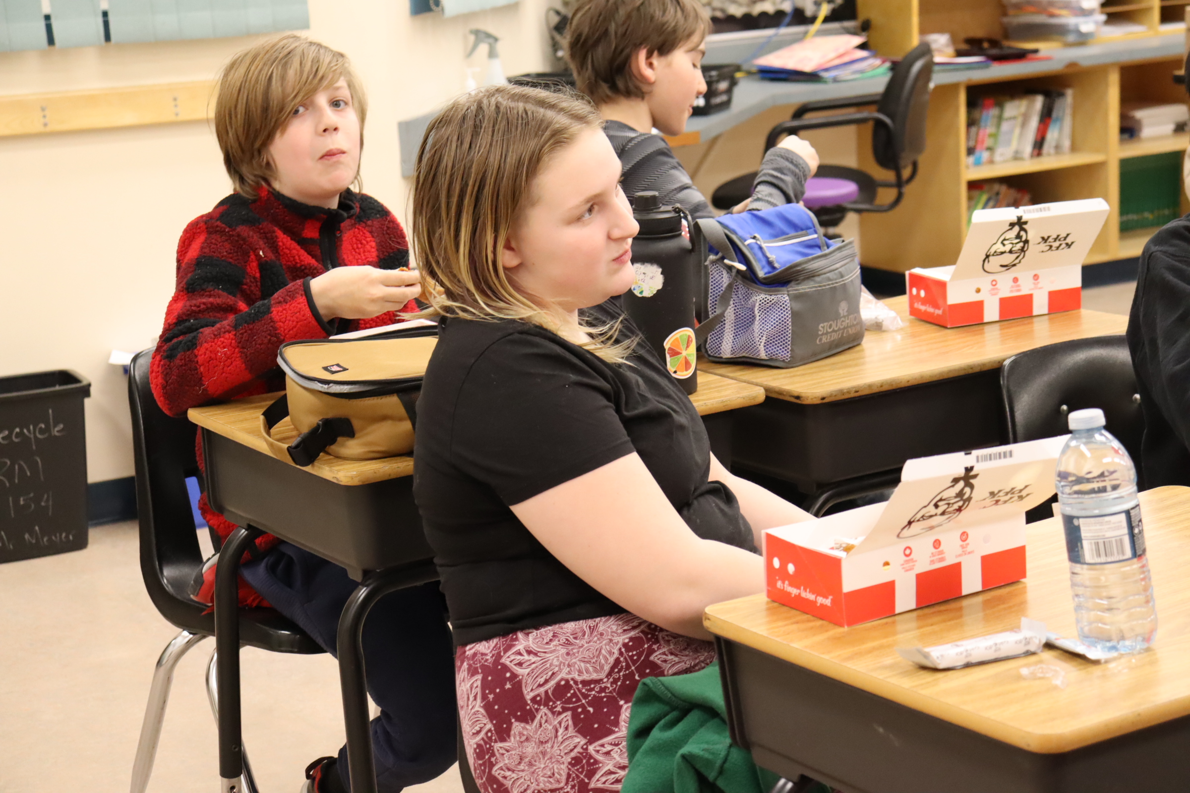 7A class at Spruce Ridge enjoys a springtime classroom celebration ...