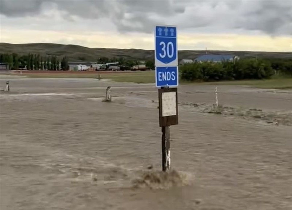 Flash flooding hits Eston Riverside Park after Saturday storm, causes ...
