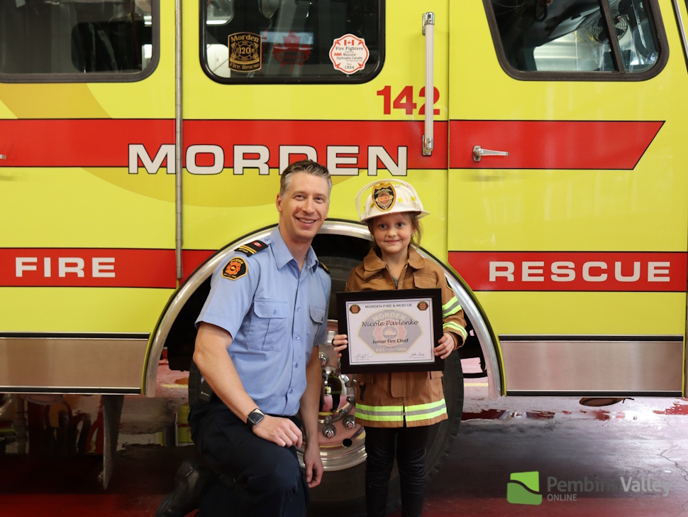 The Fire Chief of the Day program in Morden aims to keep everyone
