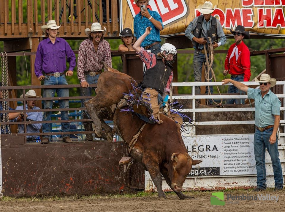 Winkler's Aidan Harder on way to being next bull riding star ...