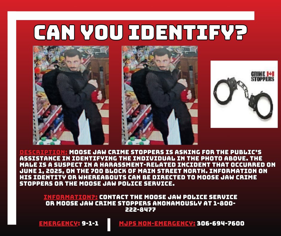 Crime Stoppers seeks suspect in harassment-related incident on Main St ...