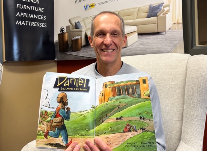 Local grandfather writes rhyming tale of Daniel’s courage and God’s ...