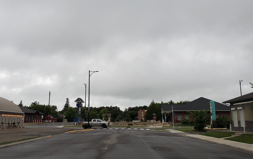 The Foothills and Vulcan County are getting a lot of rain today and ...