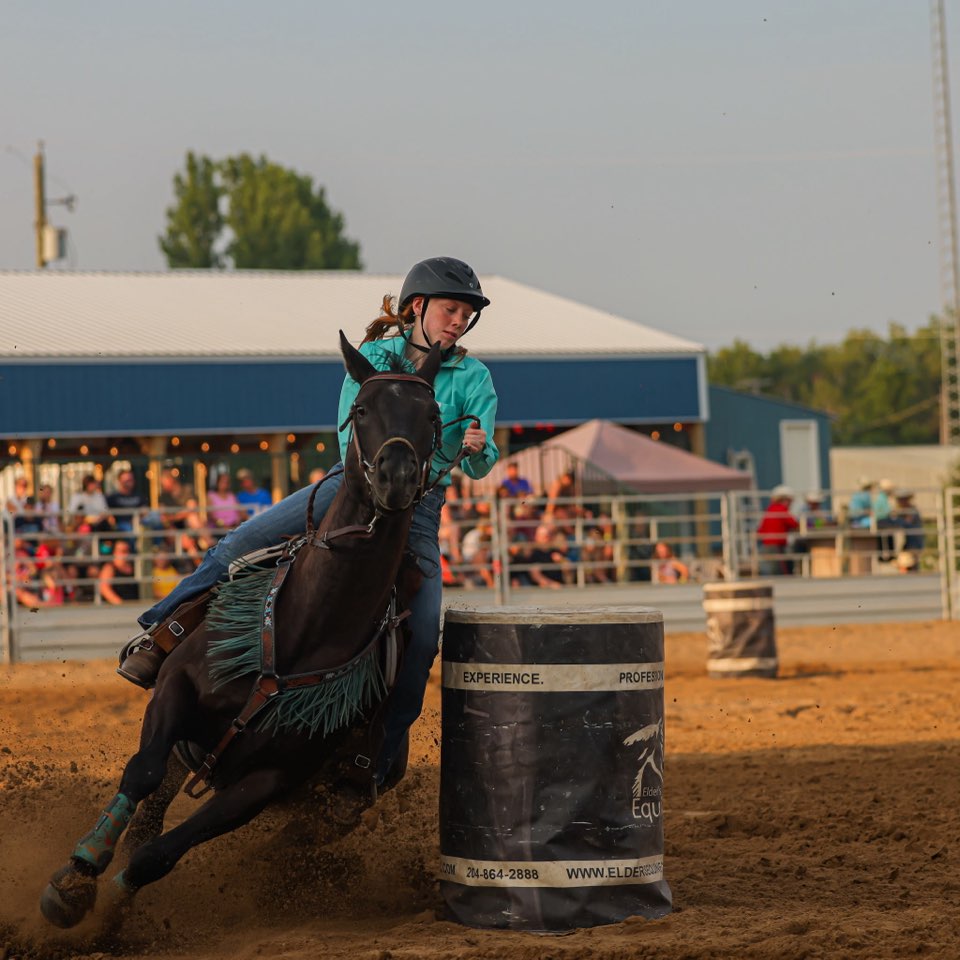 Barrel racing star Alexis Rietze loving rodeo life ...