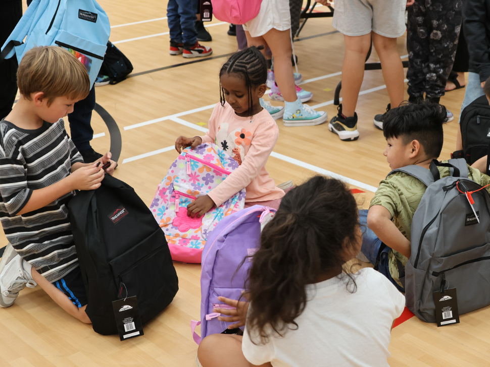 Back-to-school drive brings smiles to hundreds of Winnipeg students -  Classic107: Winnipeg's only dedicated classical and jazz radio station.