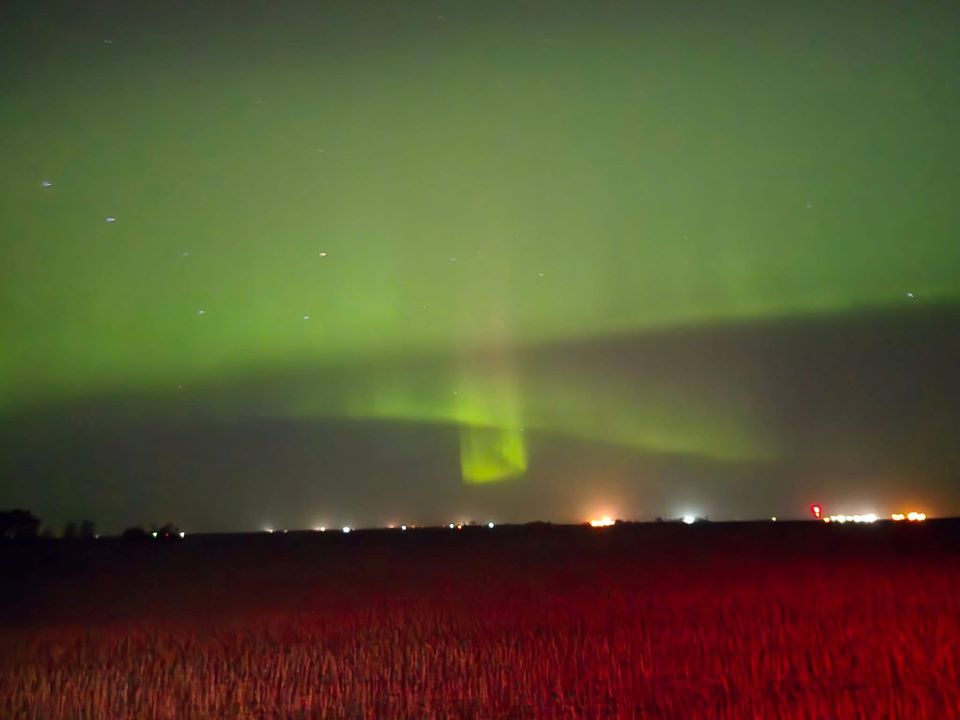Solar peak lights up Saskatchewan skies with dazzling auroras