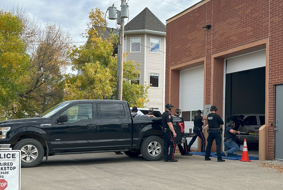 Weyburn Police conduct hands-on training for new less-lethal device ...