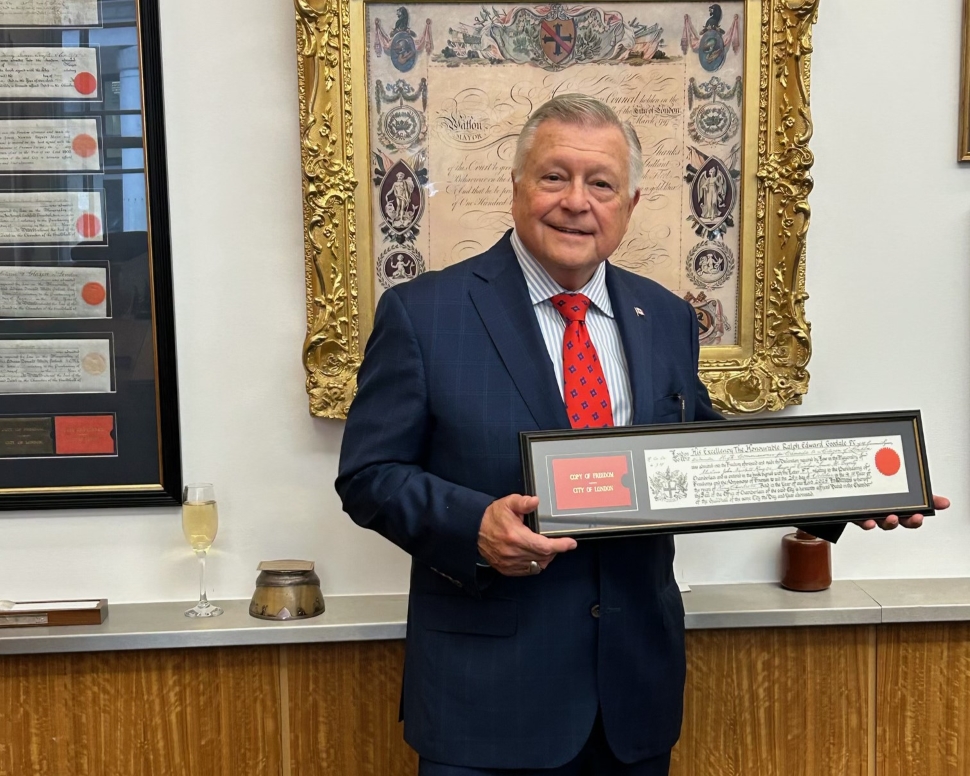 From Wilcox to London: Goodale receives historic Freedom of the City ...