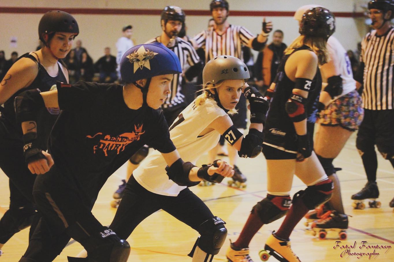 Roller Derby Team Photo