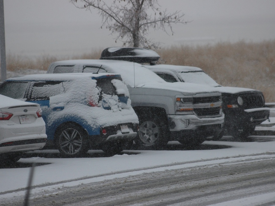 Fog leaves as snow arrives in Strathmore - StrathmoreNow.com - Local ...