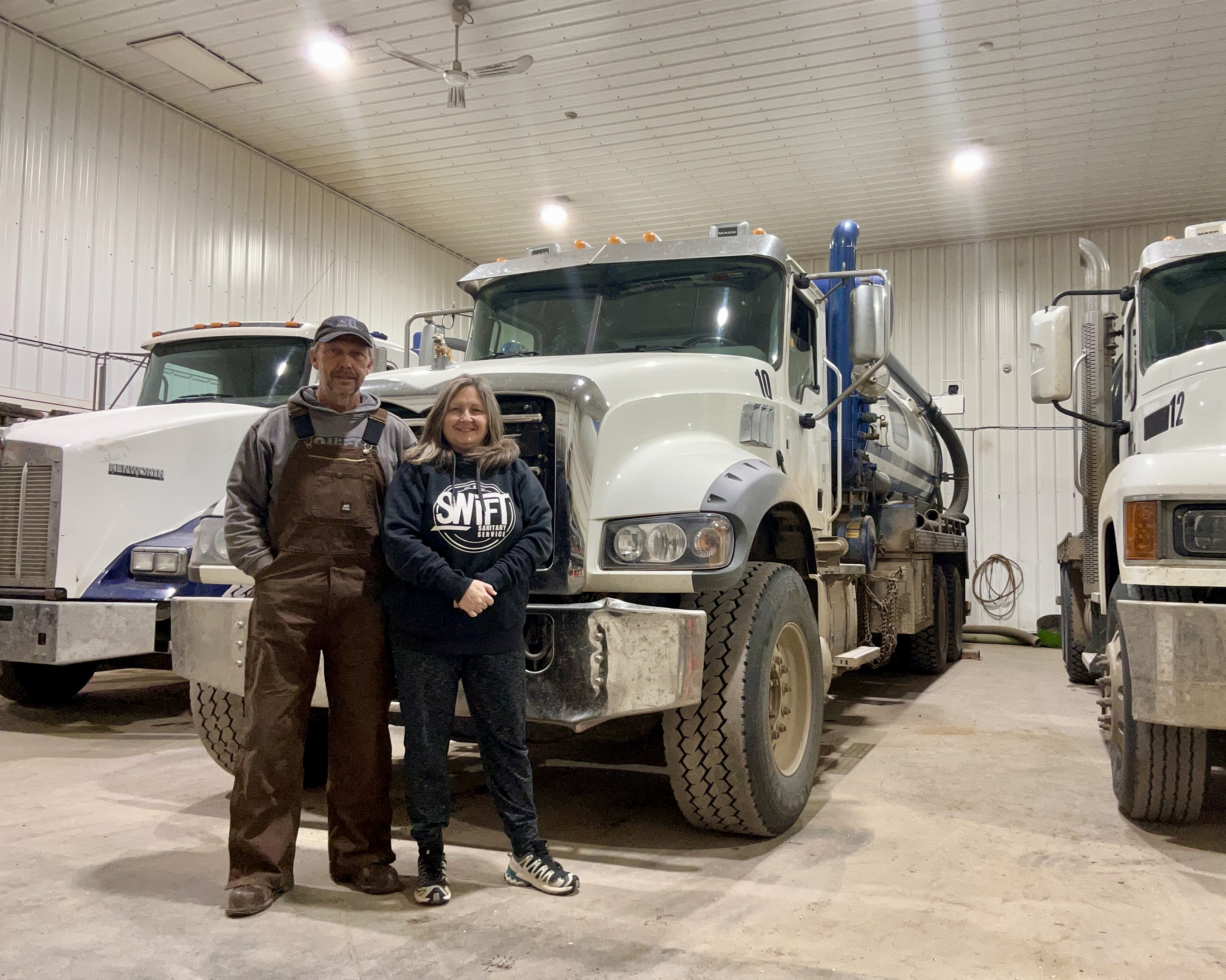 Hiring now: join Swift Sanitary Service for stability and a 4-day schedule 