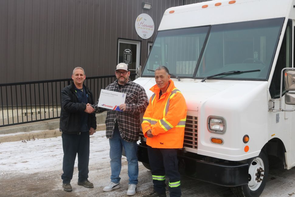 Purolator donates delivery truck to Moose Jaw Food Bank ...