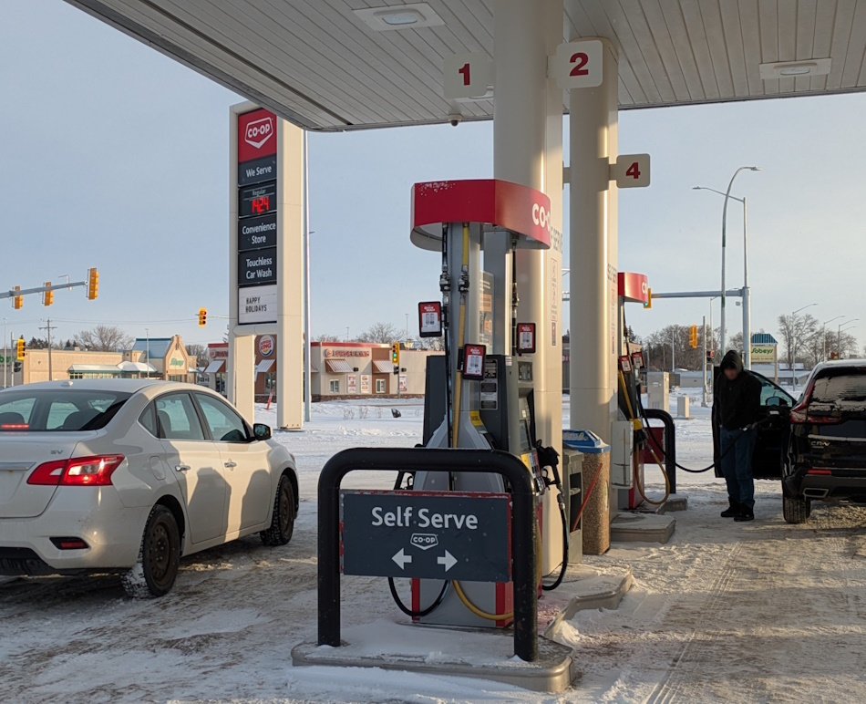 Gas prices in Portage region hit lowest level since 2021