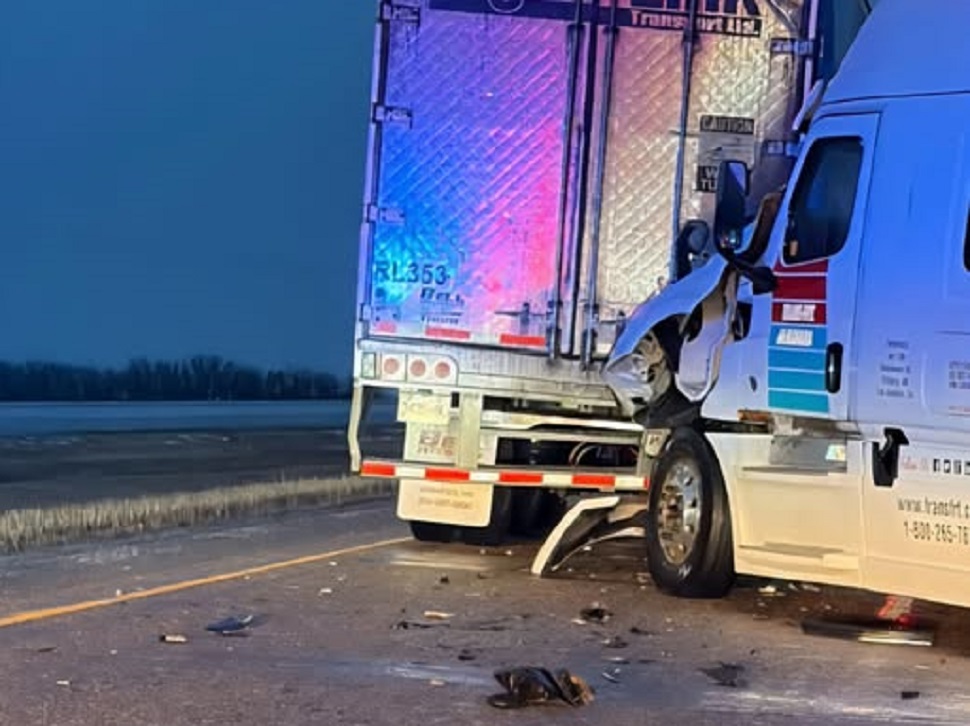 Herbert Fire Department responds to collision on Trans-Canada