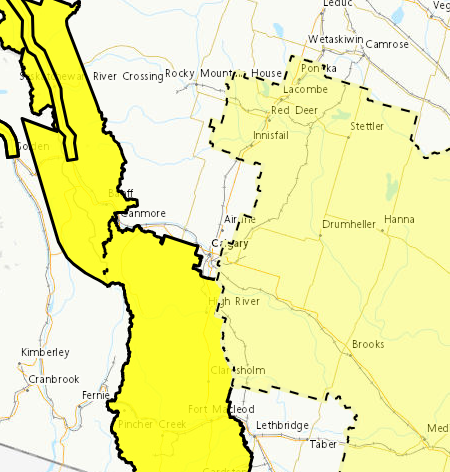 How to read Environment Canada’s new yellow, orange, and red weather ...