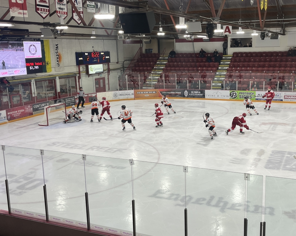 Red Wings stumble at home against Terriers