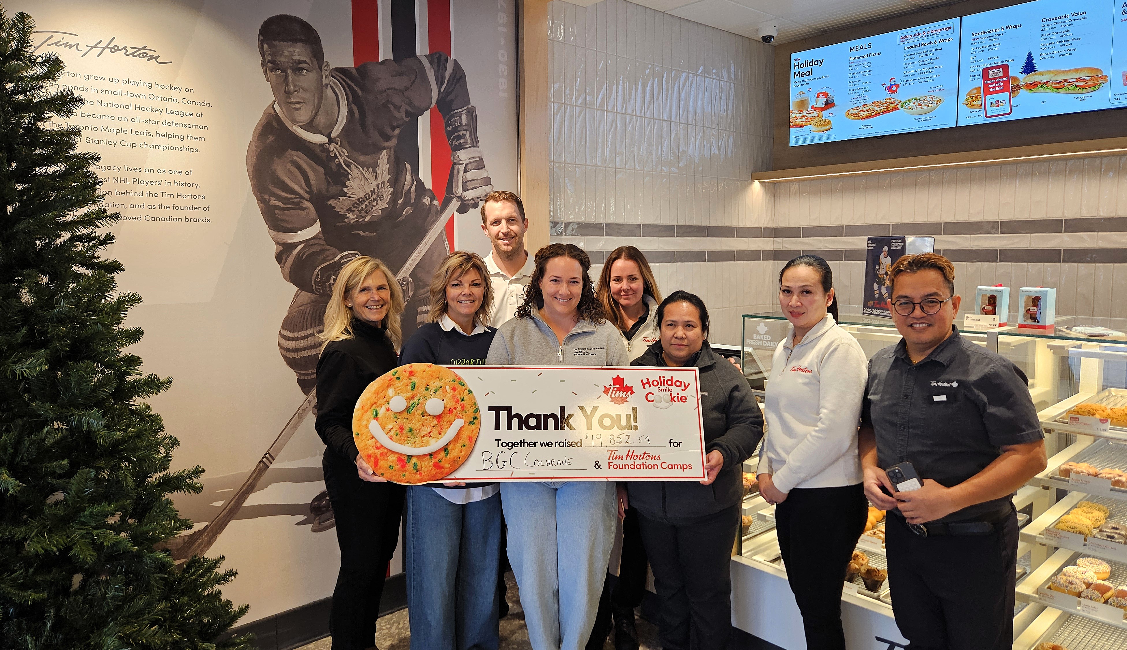 Tim Hotons Inflatables Tim Hortons Holiday Cookies fundraiser brings smiles to many ...