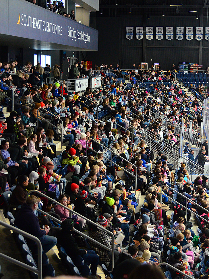 School kids treated to a show as Pistons defeat Blues in afternoon ...