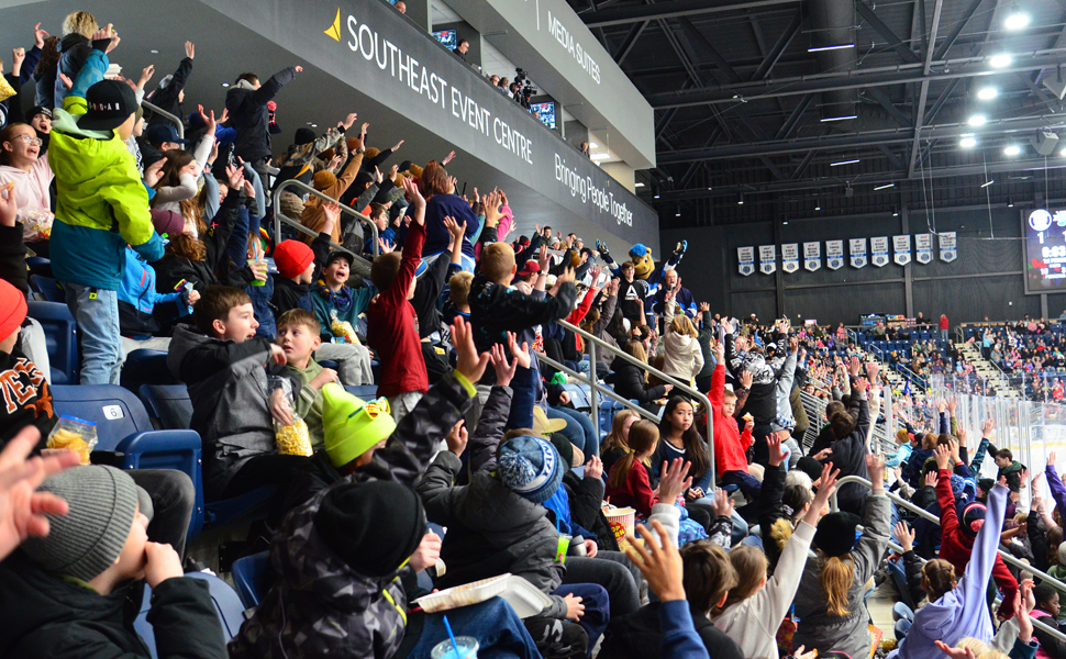 A standout day : Pistons game brings students together - SteinbachOnline . com - Local news , Weather , Sports , Free Classifieds and Job Listings for Steinbach , Manitoba