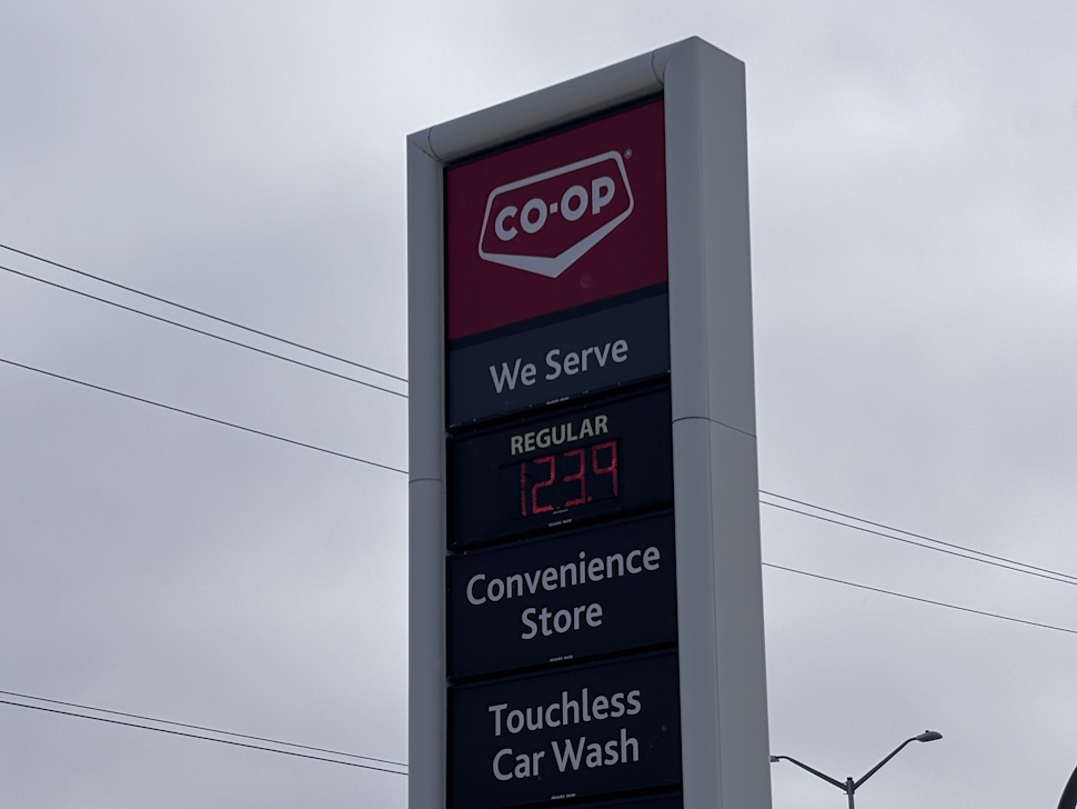 Steinbach gas prices sitting above provincial average
