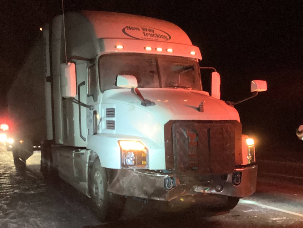 Two hospitalized after Trans-Canada crash near Austin