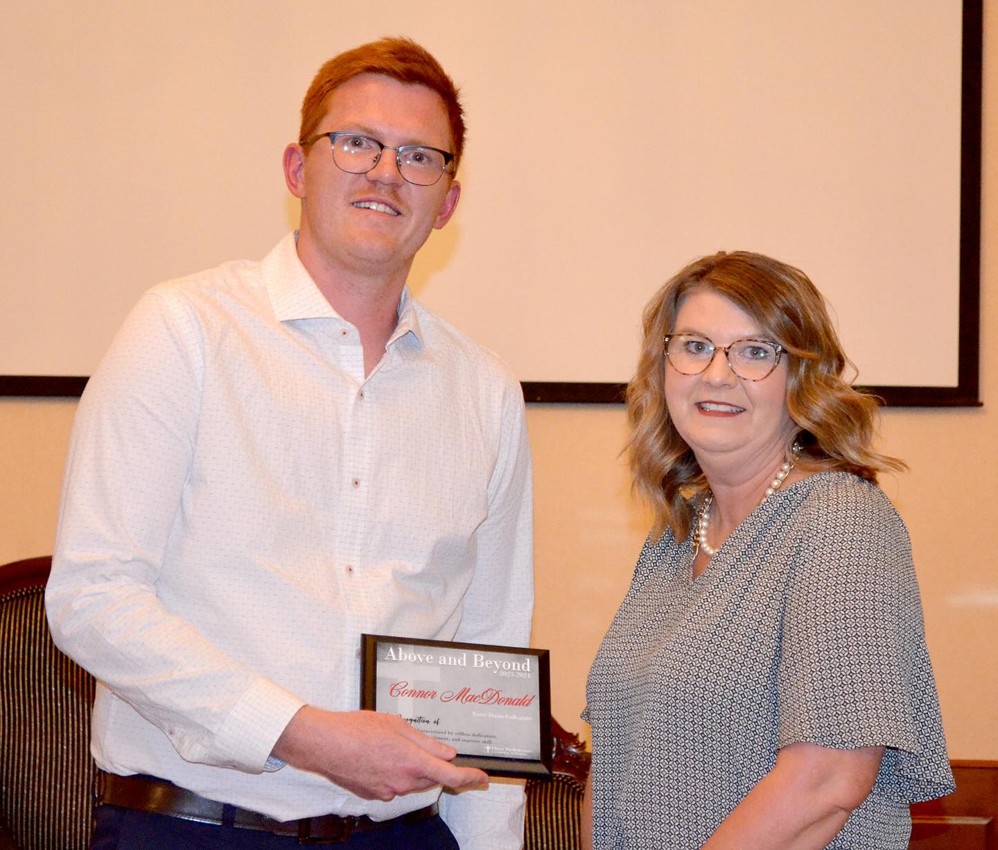 Former NDC student Connor MacDonald returns as vice-principal