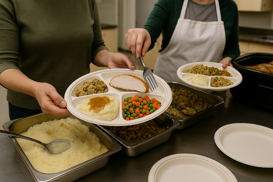 Warm Welcome Kitchen Serves Holiday Cheer with Two Special Festive Meals