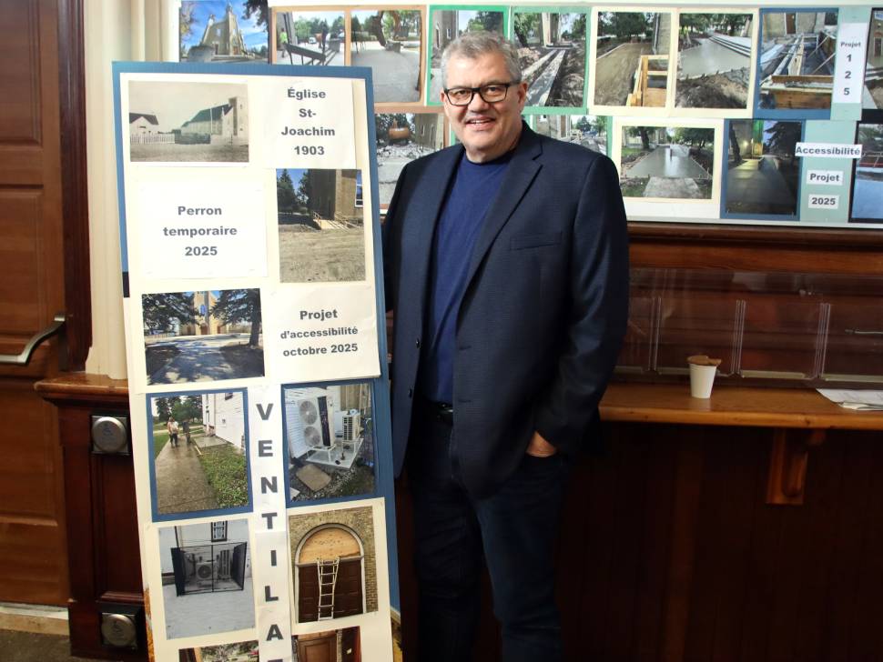 Playing as a team to restore Saint - Joachim Church - SteinbachOnline . com - Local news , Weather , Sports , Free Classifieds and Job Listings for Steinbach , Manitoba