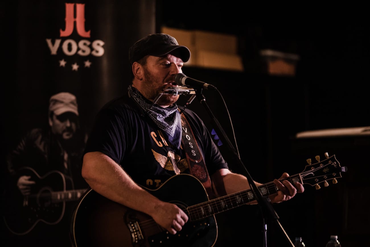 JJ Voss brings roots music back to Watson Heritage Museum