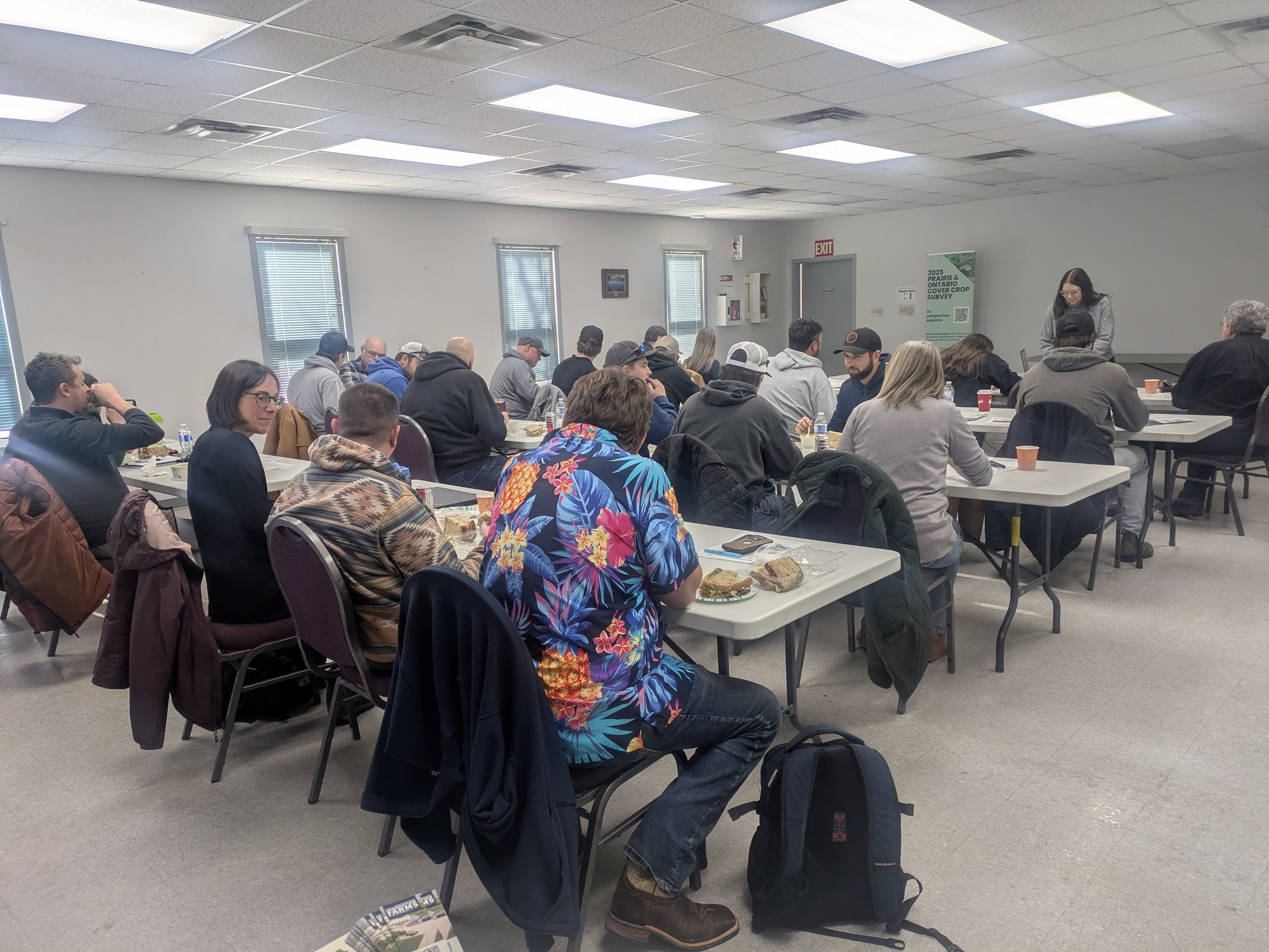 Local crop research guides Portage producers at AGM