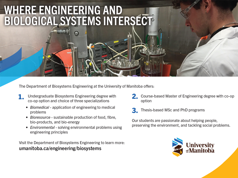 U of M Biosystems Engineering: The Little Engineering Department That Could!