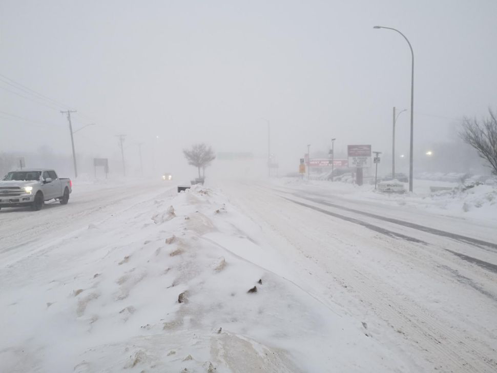 Blowing snow advisory for southern Manitoba, with extreme cold on the ...