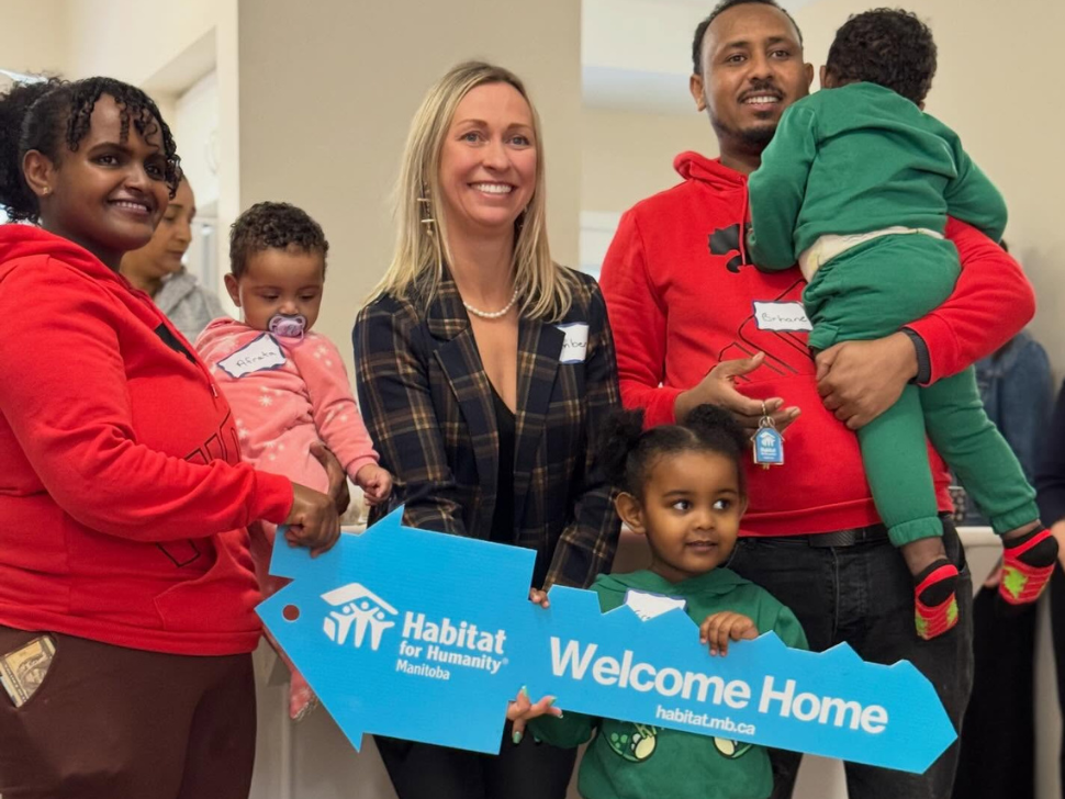 From Eritrea to Winnipeg : Family celebrates new home through Habitat - Classic107 : Winnipeg only dedicated classical and jazz radio station . 