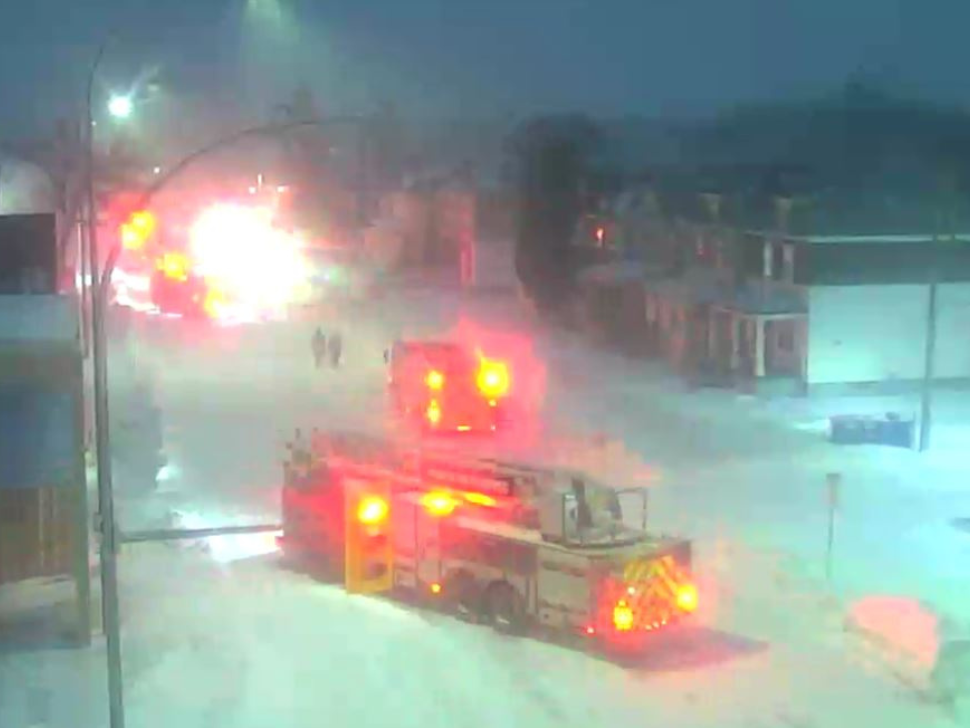 Fire shuts down part of Mountain Avenue Friday evening - Classic107 ...