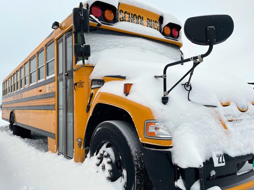 School divisions cancel end-of-day buses as highways close and conditions worsen