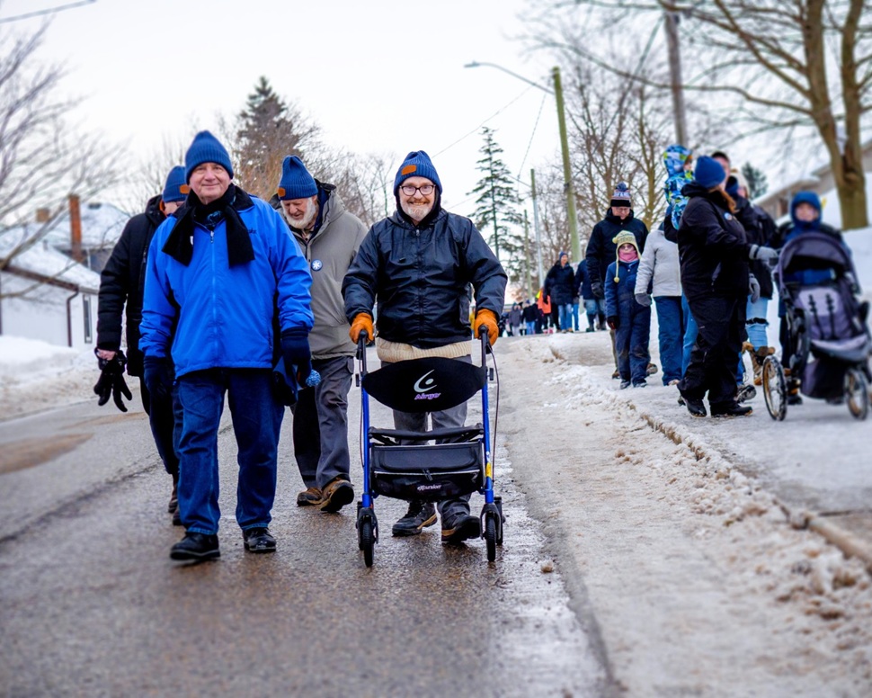 Saskatoon, Medicine Hat walks aim to turn winter steps into real support