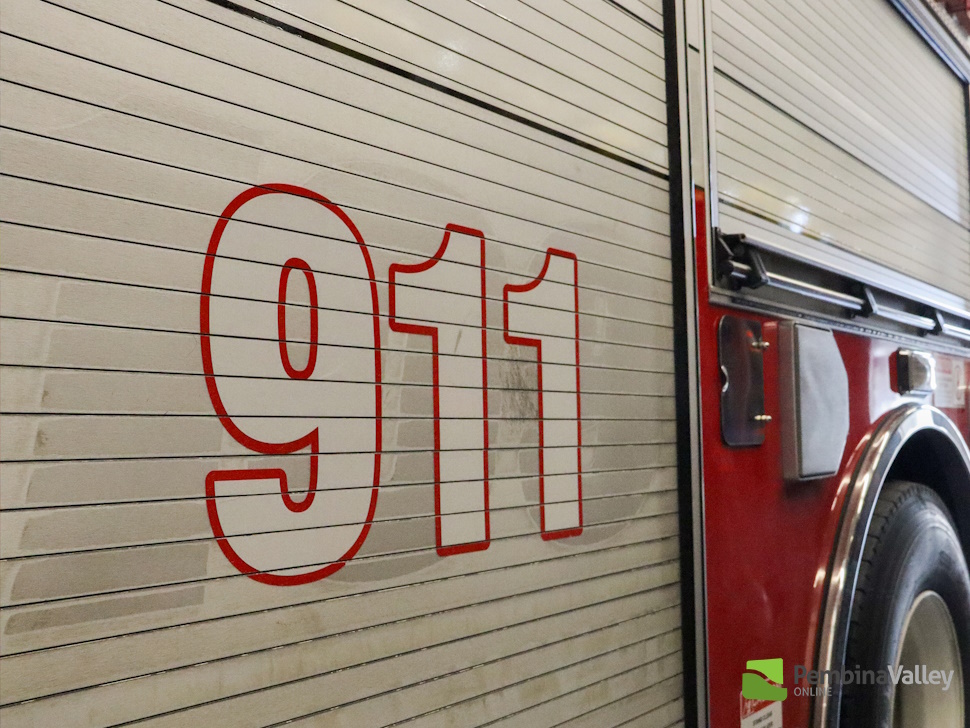 One sent to hospital as precaution after rural road collision in Rhineland Municipality