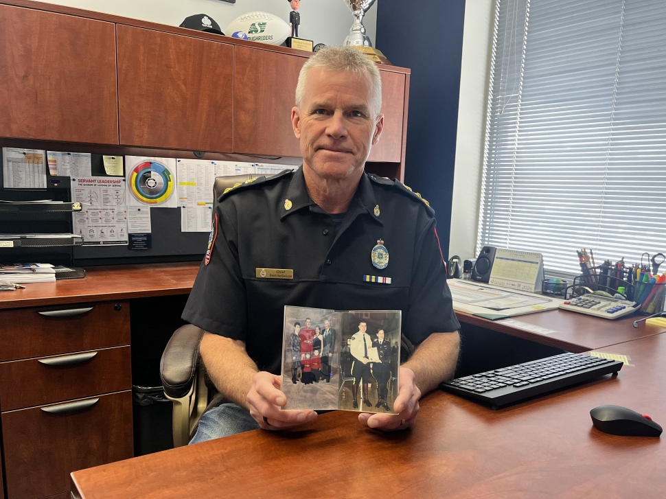 From RCMP recruit to WPS chief: VanDeSype celebrates 25 years ...