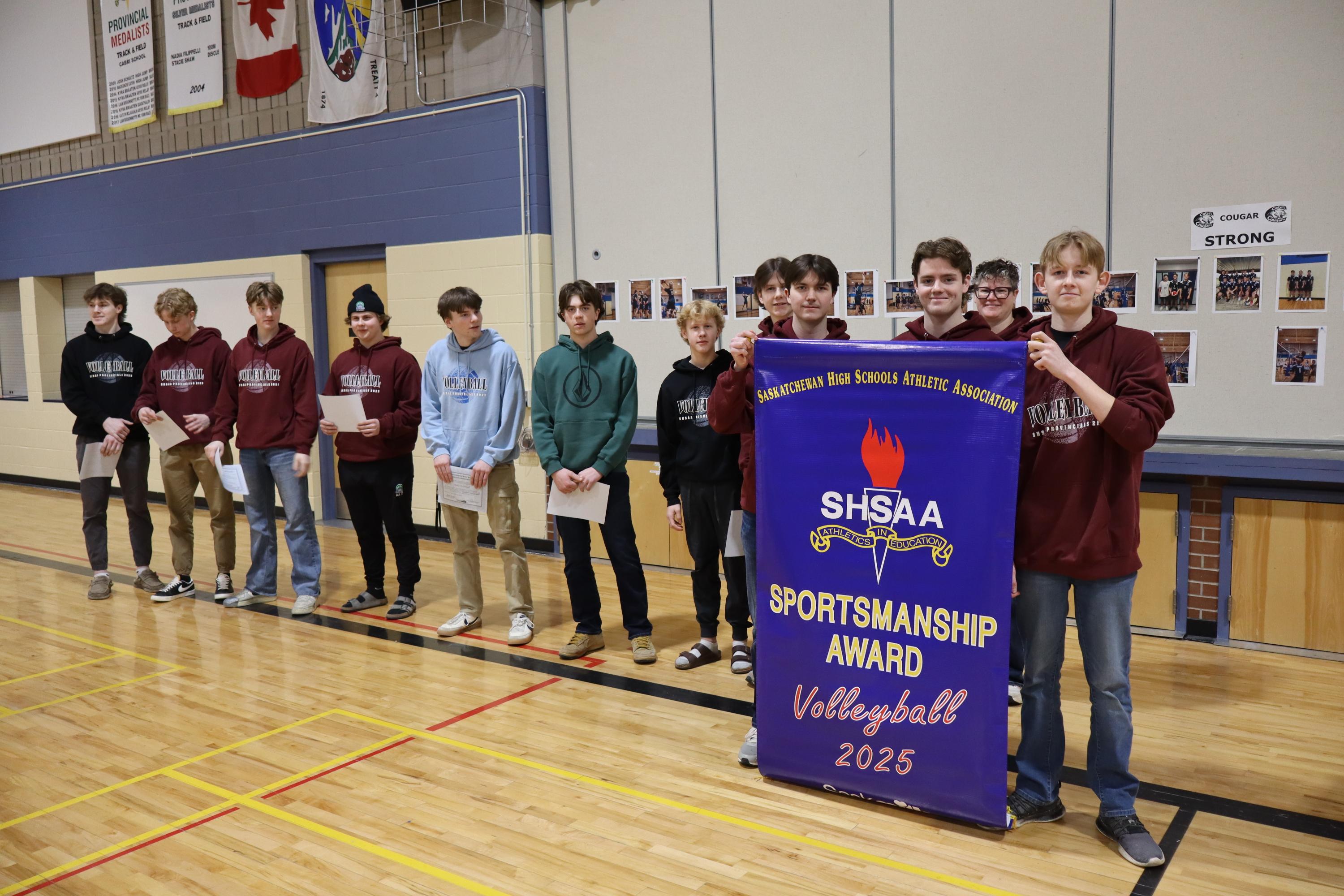 Cabri Cougars honoured for outstanding sportsmanship ...