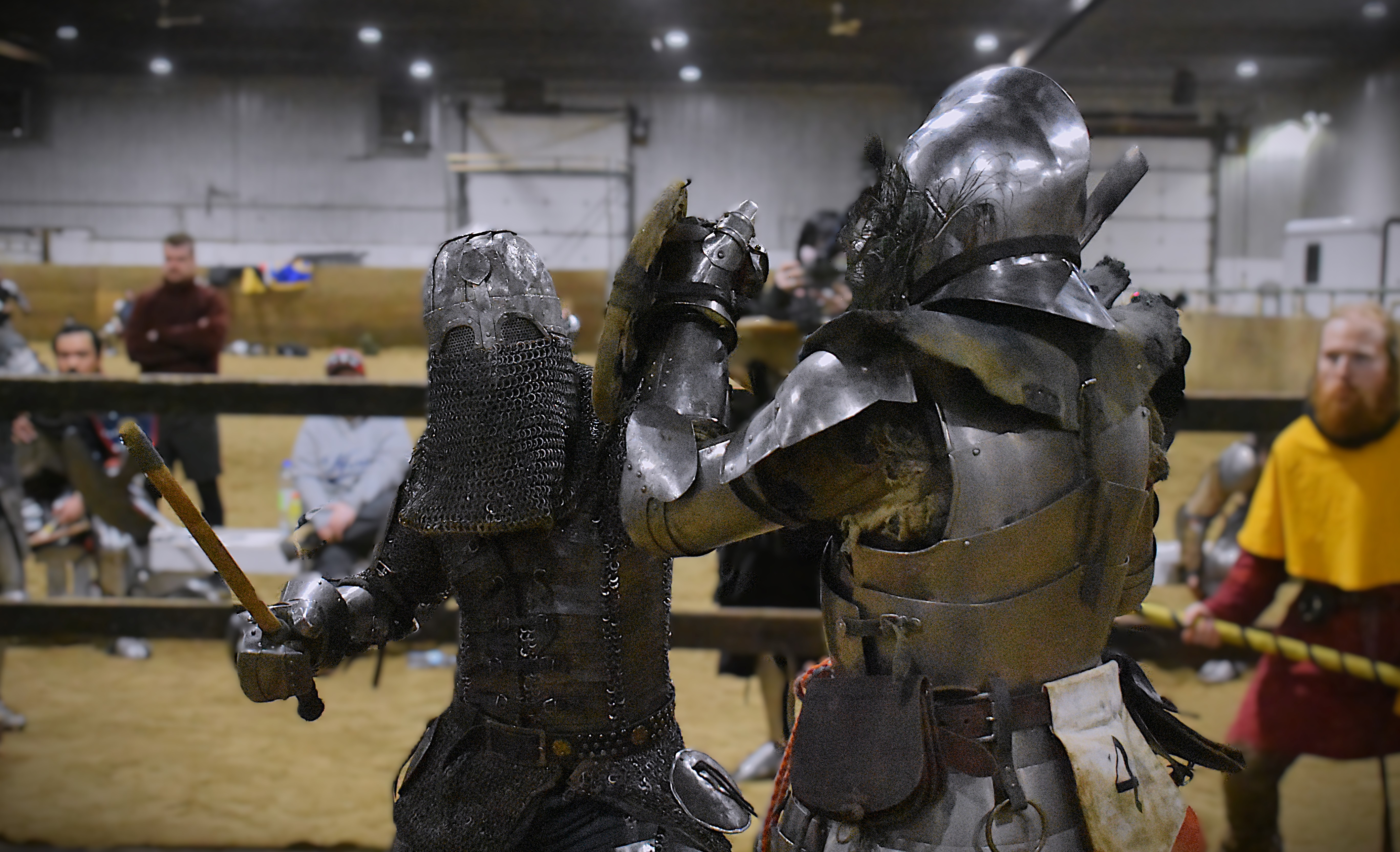 Medieval fighters battle in Okotoks for spot on team Canada