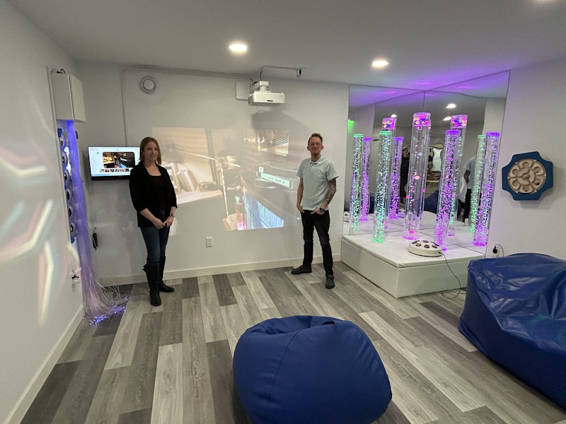 Futuristic Industries celebrates Grand Opening of Snoezelen Room Multi-Sensory Space