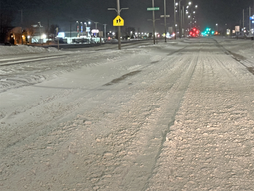 Blowing snow advisory ended leaving drifts and icy highways across ...