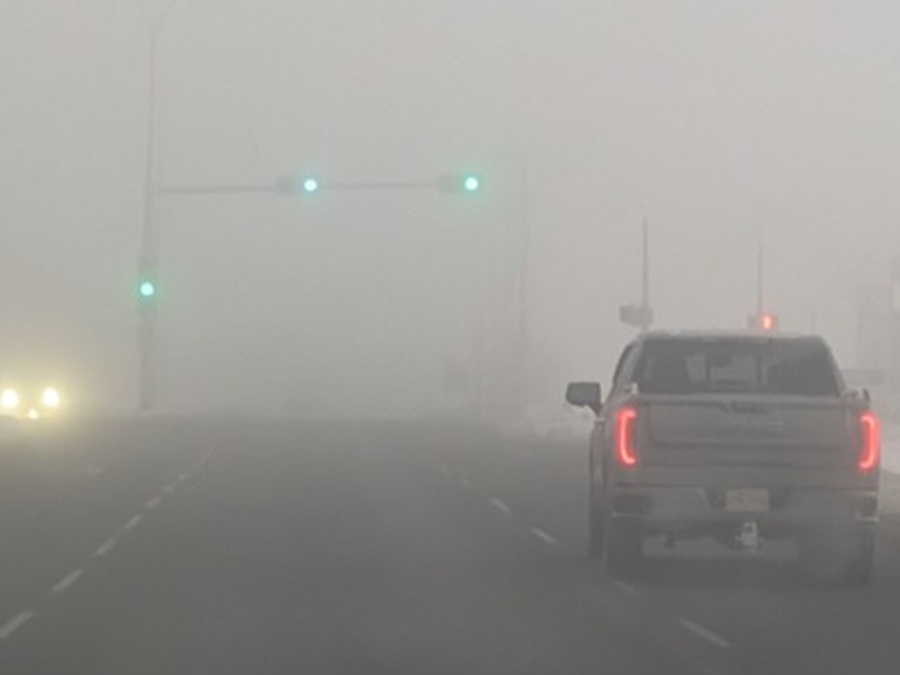 Fog and freezing drizzle create slick start to Easter Monday ...