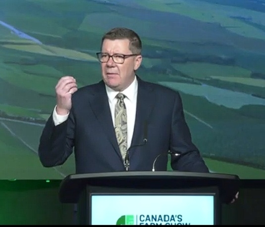Premier Moe highlights investments in Saskatchewan and Agriculture during Canada's Farm Show