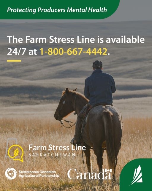 New Farm Stress Line Partnership Expands Mental Health Support for Saskatchewan Agriculture