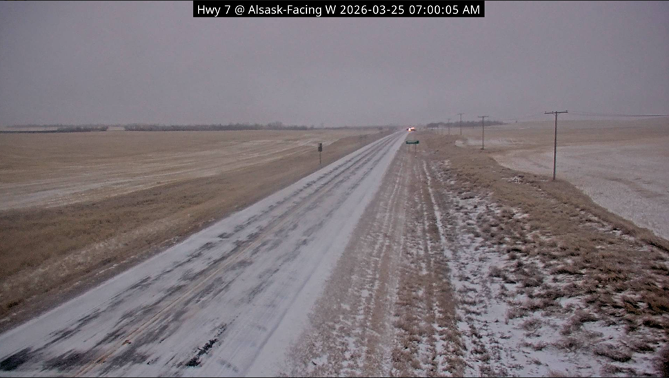 Overnight snowfall creates slippery commute across west-central ...