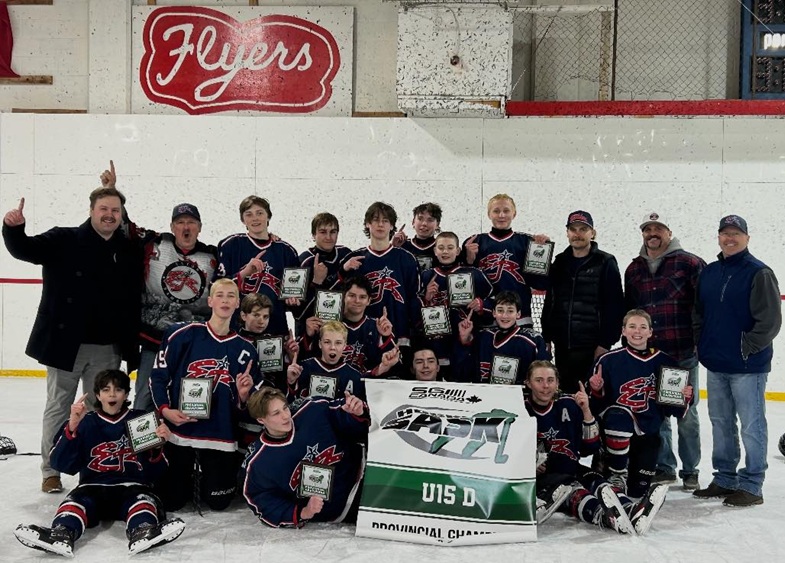 Eston wins U15 "D" title as provincial, league playoffs enter final rounds